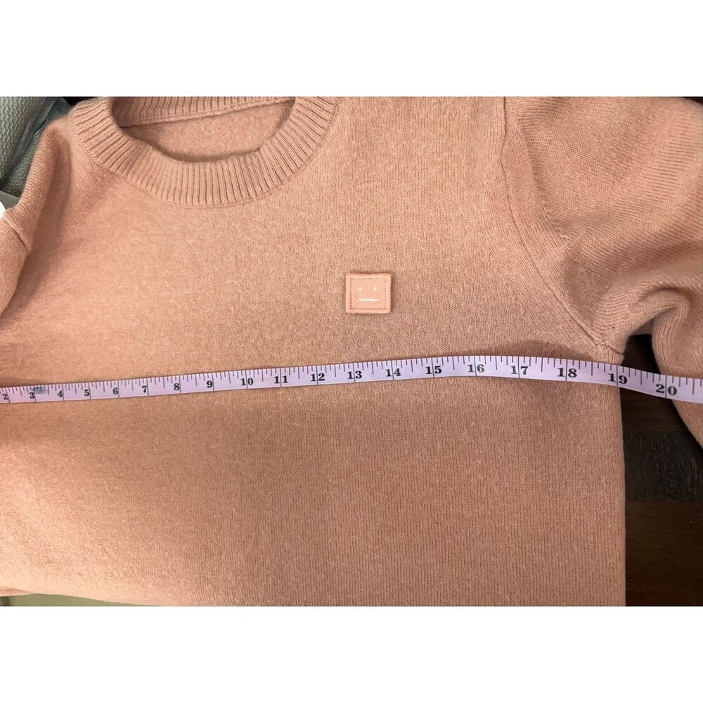 Acne Studios Mini Nalon Crew Neck Sweater 100% Wool - Picture 5 of 10
